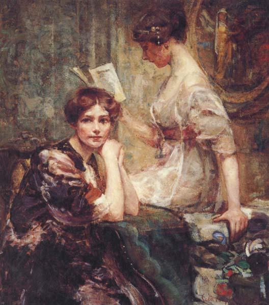 Two Women, Colin Campbell Cooper